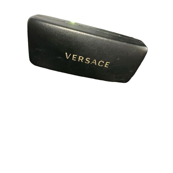 NICE UNISEX Case Versace Sunglasses Hard Eyeglasses Black Box GOOD CONDITION - Picture 1 of 3